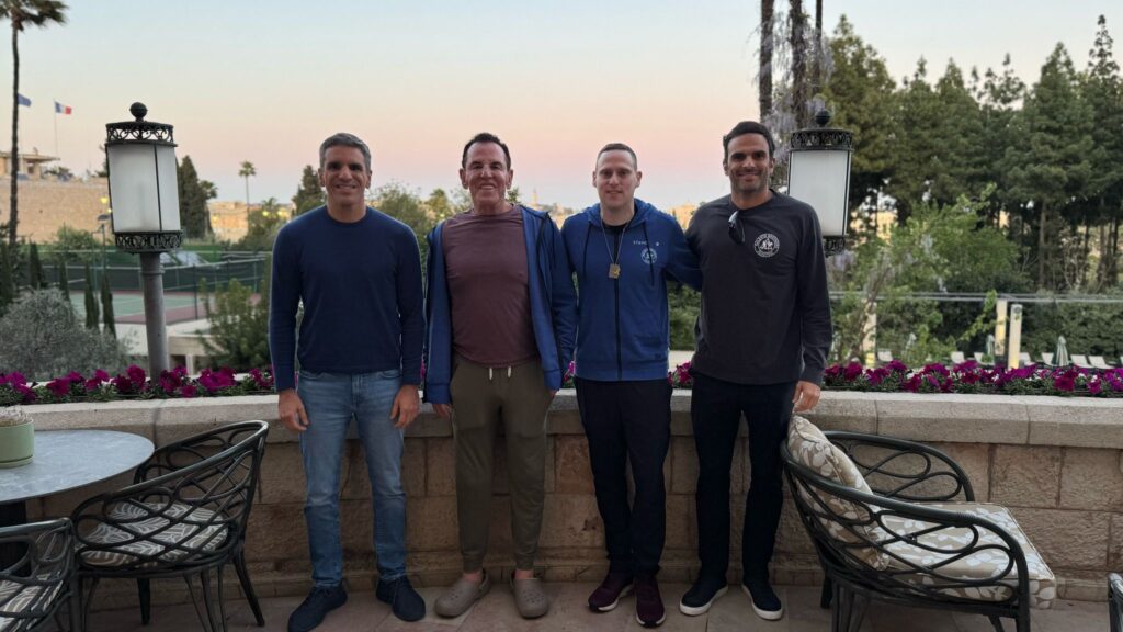 Day 1: Valente Brothers and Stand Strong Foundation Embark on Journey to Israel — photograph 2