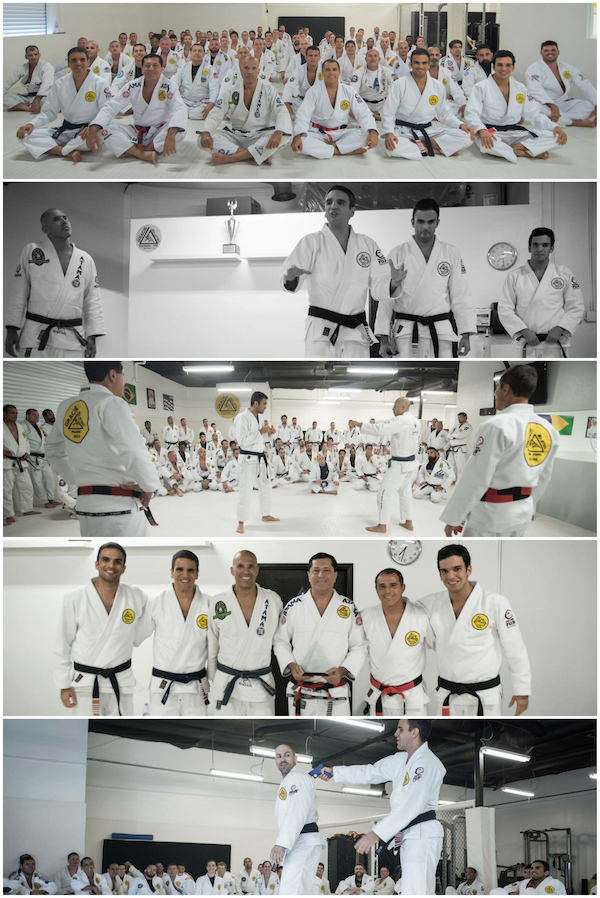 Gracie and Valente brothers teaching together in San Diego — Valente Brothers